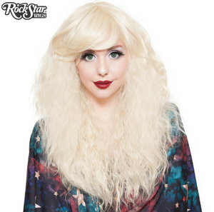 Rockstar bohemian blonde wig