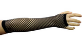 Interalia Long Fingerless Fishnet Gloves