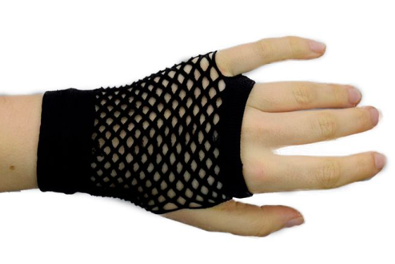 Interalia Short fishnet glove