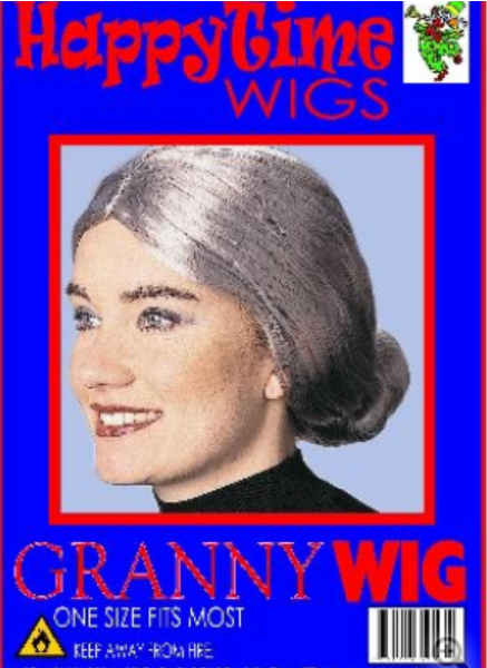 HappyTime Granny Wig