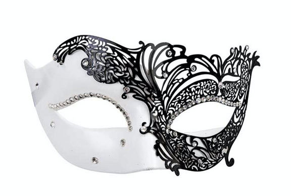 Tomfoolery Filigree Eye Mask