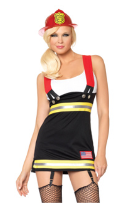 Tomfoolery Backdraft Babe Garter Dress