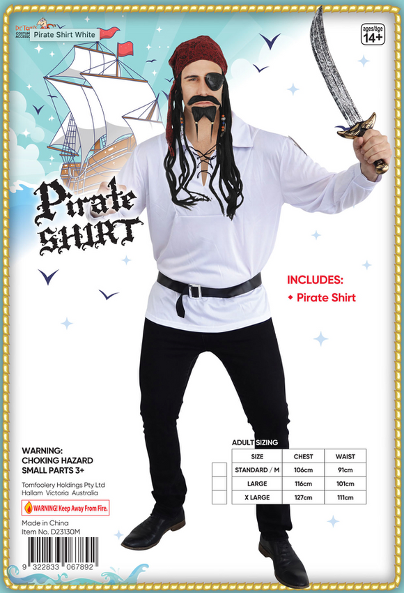 Tomfoolery Pirate Shirt