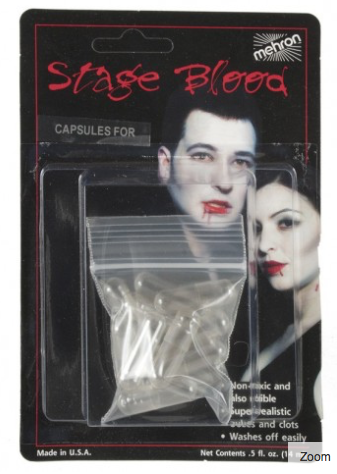 Mehron Stage Blood Capsules