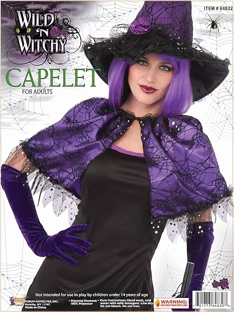 Tomfoolery Wild N Witchy Capelet