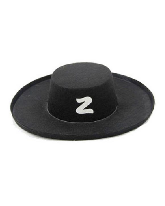 HappyTime Black Zorro Hat