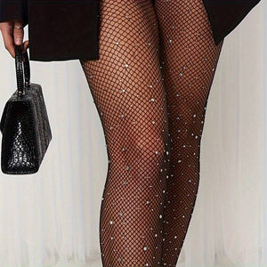 Rhinestone Tights