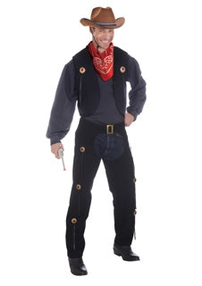 Tomfoolery Cowboy Vest and Chaps Set