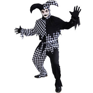 Tomfoolery Dark Jester Costume