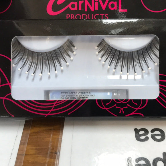 Carnival Lashes Black with White tips