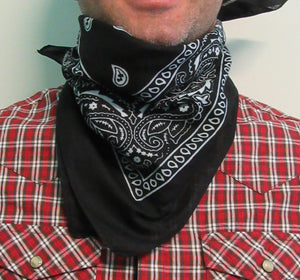 HappyTime Black Bandana