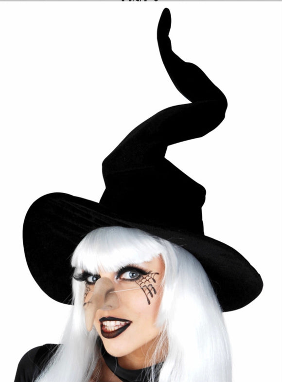 Tomfoolery Velvet Witches Hat