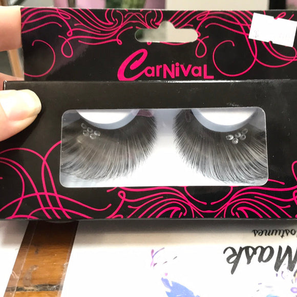 Carnival Diamanté Long Lashes