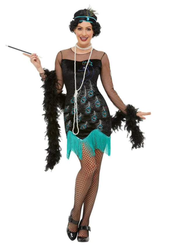 Smiffys 20's Peacock Flapper