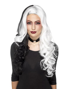 Smiffys Deluxe Heat Resistant Evil Madame Wig