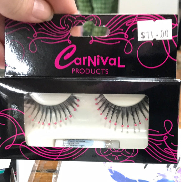 Carnival Red Ball Tip Lashes