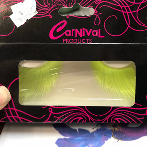 Carnival Neon Yellow Lashes