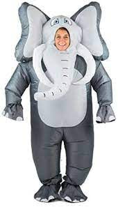 Carnival Adult Inflatable Deluxe Elephant Costume