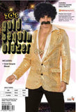 Tomfoolery 70s Gold Sequin Blazer