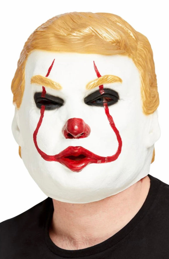 Smiffys Clown President Latex Overhead Mask