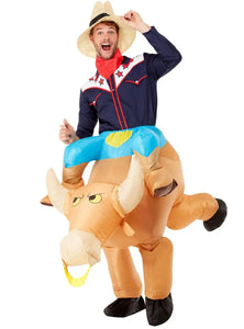 Smiffys Fun Flatables Bull Rider