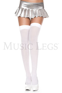 Music Legs Opaque Thigh Hi