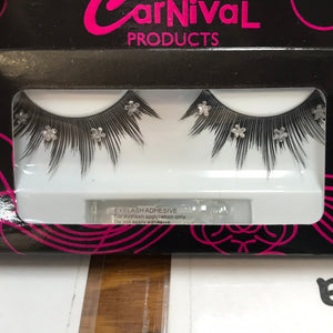 Carnival Flower Diamanté Lashes