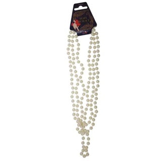 Tomfoolery Bead Pearl Necklace