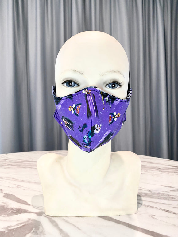 GIRL POWER VILLIANS Face Mask