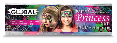 Global Fairy Princess Face Paint Set