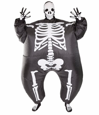 Adult Inflatable Skeleton Costume